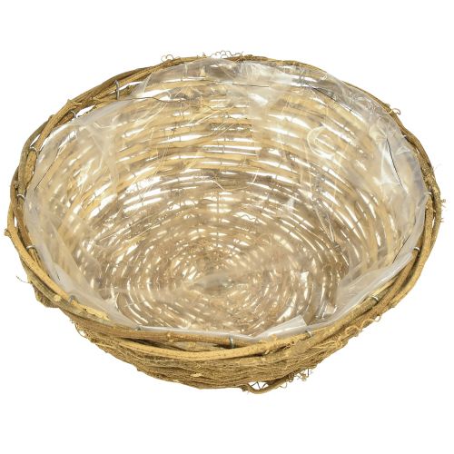 Article Bol à fleurs bol décoratif naturel avec vignes Ø31cm H11cm