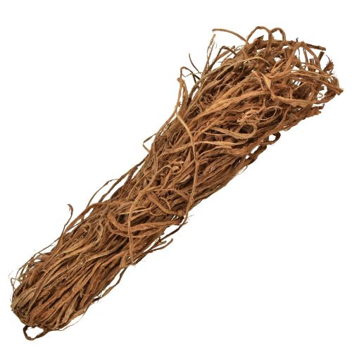 Article Matériel artisanal fibres décoratives naturelles fibres naturelles exotiques marron 500g