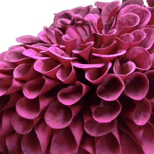 Article Fleurs artificielles Dahlia à fleurs violettes Ø10cm L80cm 2pcs