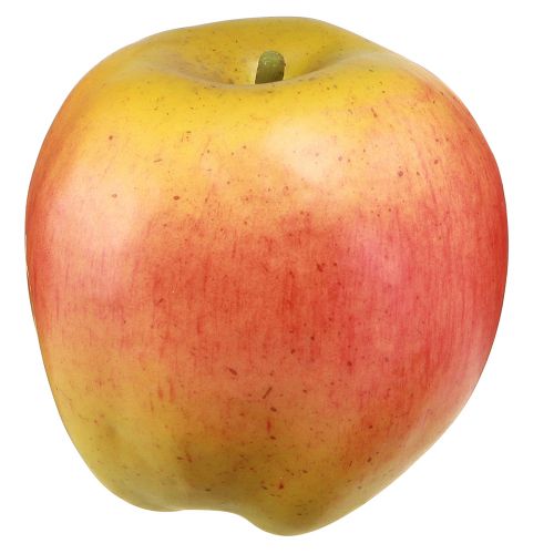 Article Sucette décorative pomme jaune et rouge fruit décoratif Ø9cm