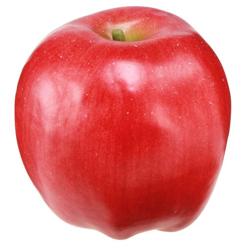 Article Déco Pomme Rouge Fruit Artificiel Real Touch 9cm