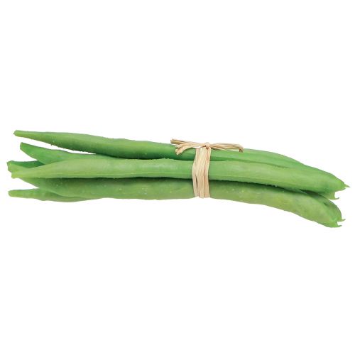 Article Haricots Décoratifs Légumes Artificiels Vert Real Touch 17cm 6 pcs