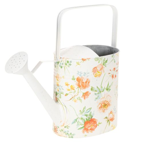 Arrosoir décoratif vintage en métal à motif de rose, décoration de jardin estivale, pot de fleurs nostalgique, H31,5 cm acheter | Floristik24.be
