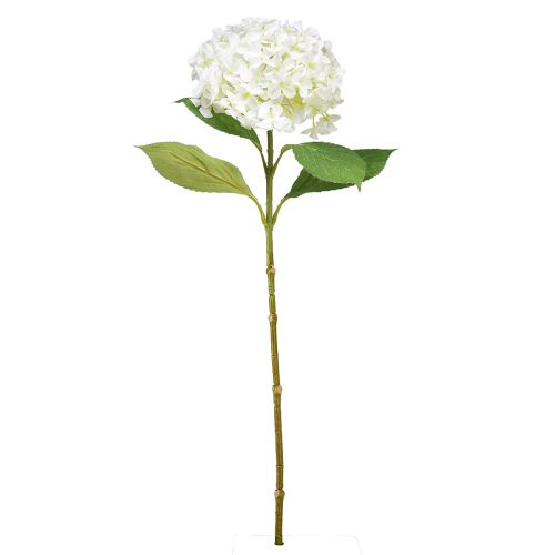 Article Hortensia décoratif Hortensia boule de neige artificielle blanche 65cm
