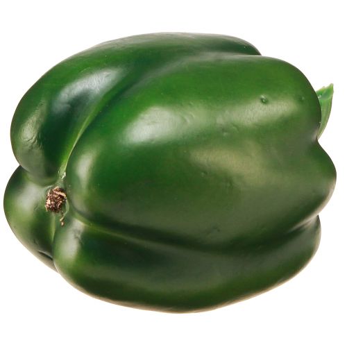 Article Déco poivre vert aliment factice légume H10cm