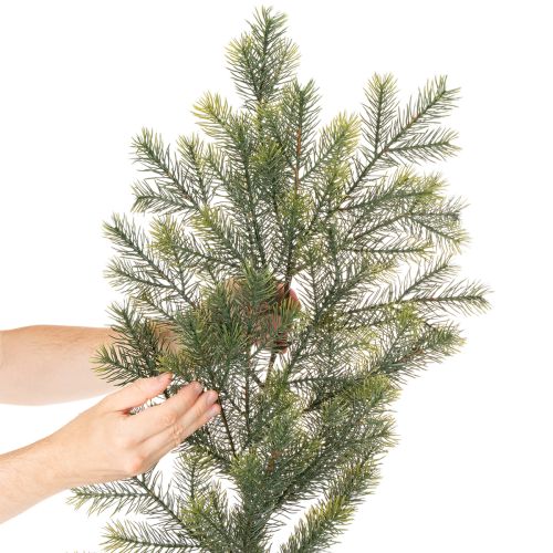 Guirlande de branches de sapin artificielles pour compositions florales créatives, 175 cm | Floristik24.be