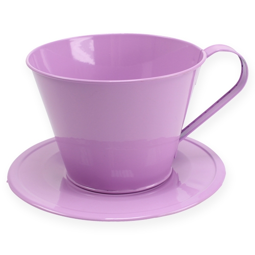 Floristik24 Tasse décorative Ø 16 cm H. 12,5 cm 3 p.