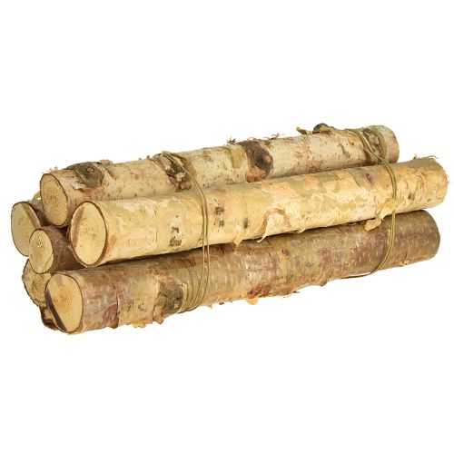 Floristik24 Branches de bouleau décoratives, branches de bouleau naturelles, 30 cm, 6 pièces