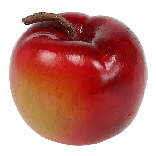 Floristik24 Pomme décorative rouge 18cm