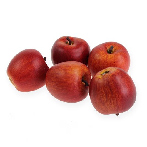 Floristik24 Pomme Gala Rouge 5cm 12pcs