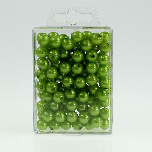 Article Perles décoratives Ø10mm vertes 115 pcs