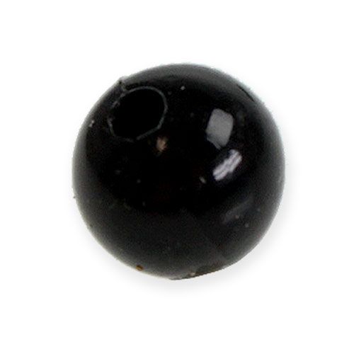 Article Perles décoratives Ø10mm noires 115 pcs