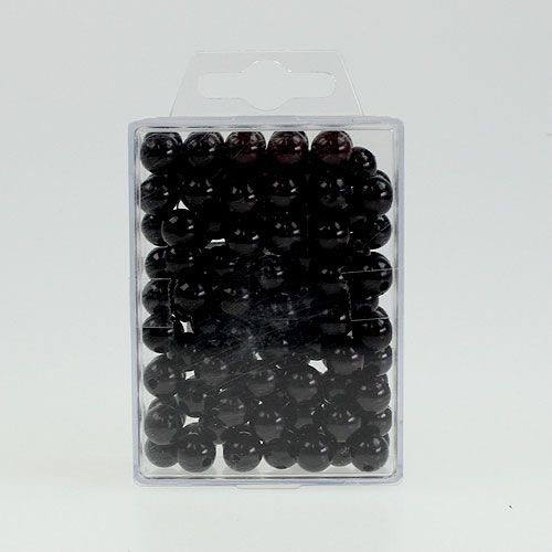 Article Perles décoratives Ø10mm noires 115 pcs