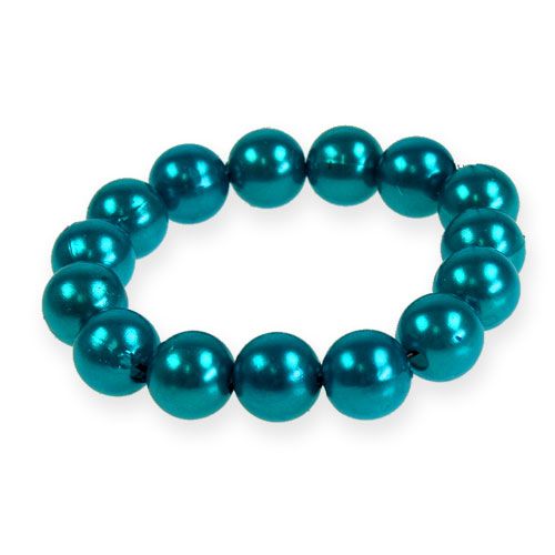 Article Perles décoratives Ø8mm turquoise 250 pcs