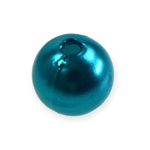 Article Perles décoratives Ø8mm turquoise 250 pcs