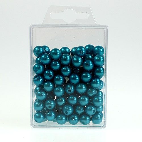 Article Perles décoratives Ø8mm turquoise 250 pcs