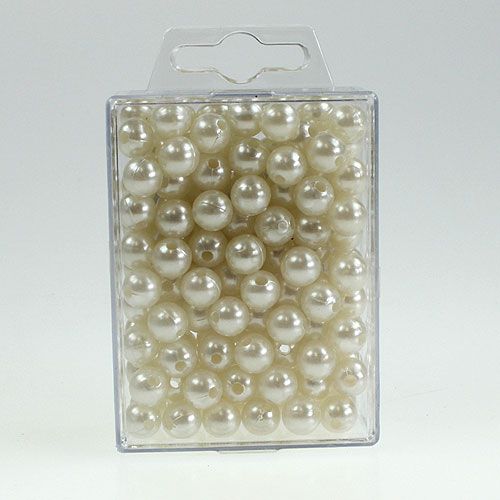 Article Perles décoratives Ø10mm champagne 115 pièces