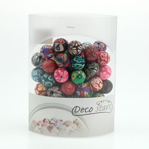 Floristik24 Perle décorative, assortie 1.9cm 60p