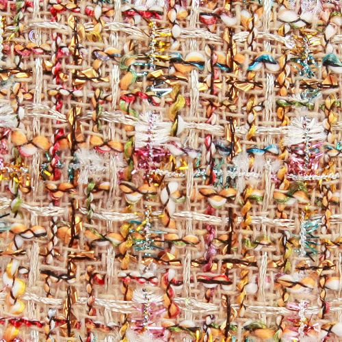 Article Ruban décoratif pour bijoux, patchwork de paillettes colorées, W70mm L5m