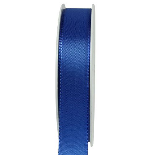 Floristik24 Ruban cadeau et décoration 25mm x 50m bleu foncé