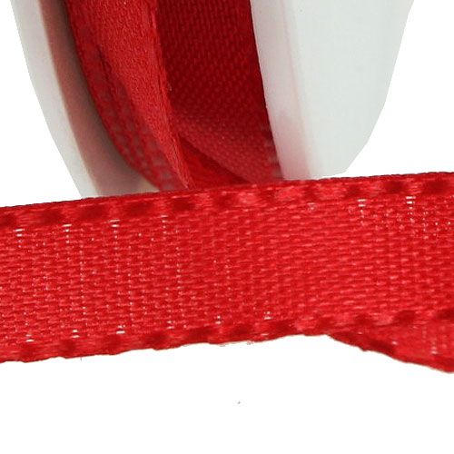 Article Ruban cadeau rouge 8mm 50m