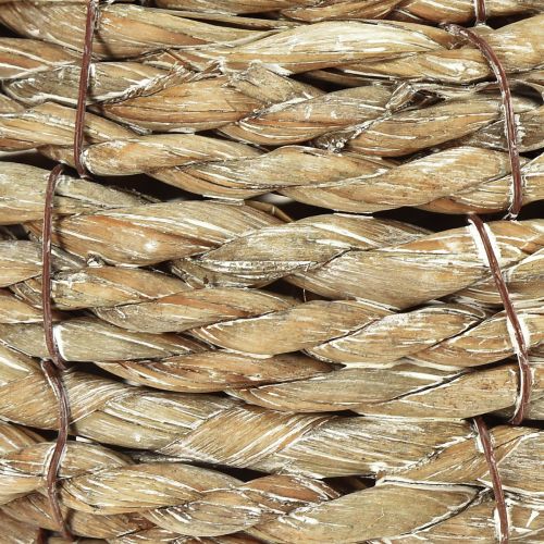 Article Boules décoratives à suspendre boules paille gris Ø15cm 3pcs