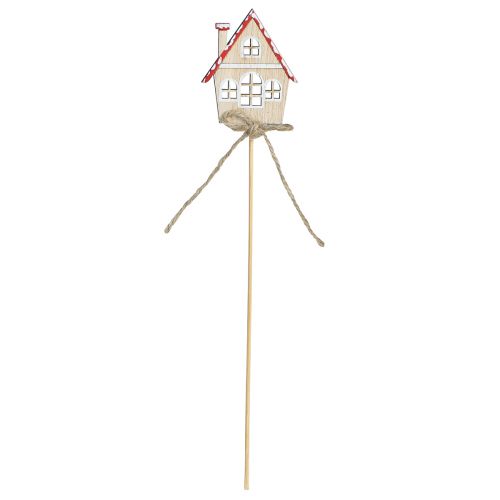 Article Piquets pots de fleurs Maisons Déco de Noël Bois 5cm 12pcs