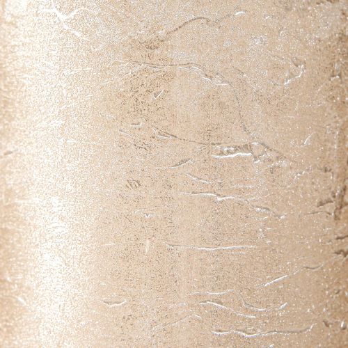 Article Bougies unies platine 70x120mm 4 pcs