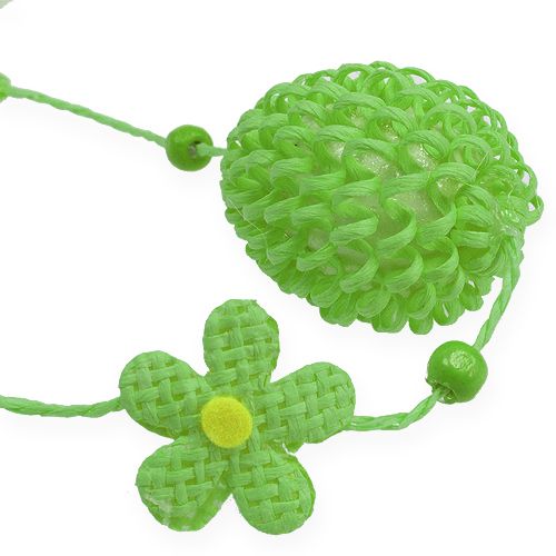 Floristik24 Guirlande de Pâques verte 120cm