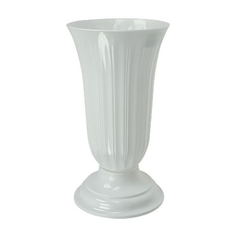 Article Vase d'ajustement Lilia blanc Ø16 - 28cm vase de sol 1 pc