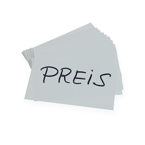 Floristik24 Etiquettes de rechange pour étiquettes à piquer 80×48mm 100pcs