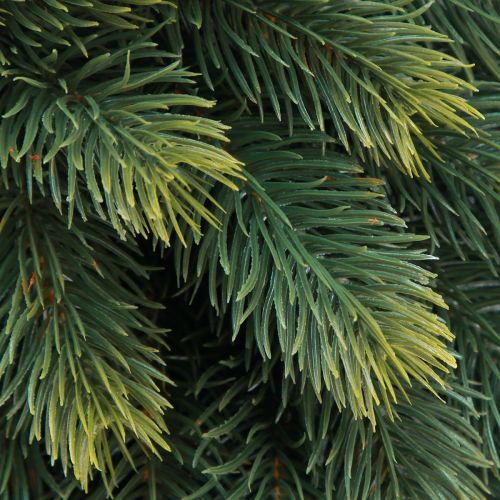 Floristik24 Couronne de sapin artificiel festive - couleurs vertes naturelles, 50 cm - pour intérieur et extérieur