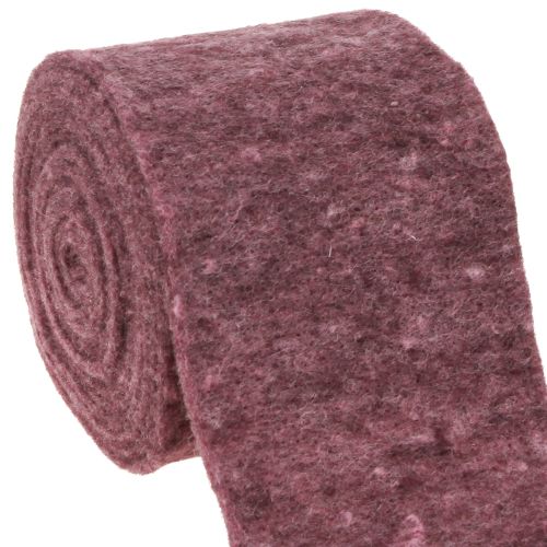 Floristik24 Ruban de feutre, ruban de pot de baies 15 cm 5 m