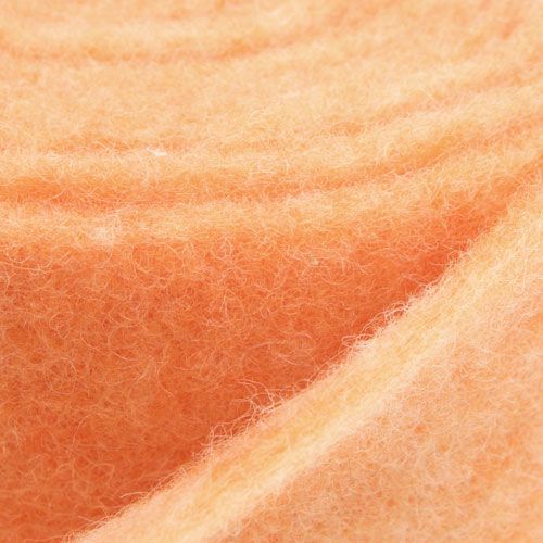 Article Ruban feutre orange 7,5cm 5m
