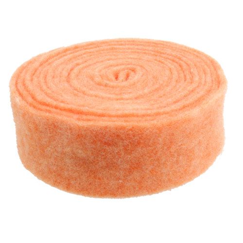 Article Ruban feutre orange 7,5cm 5m