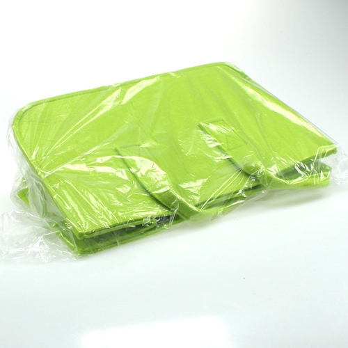 Floristik24 Sac en feutre vert pomme 38x20x24cm