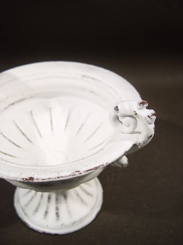 Floristik24 Tasse m. Poignée Ø 16cm H12,5cm blanche