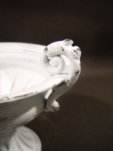 Floristik24 Tasse m. Poignée Ø 16cm H12,5cm blanche