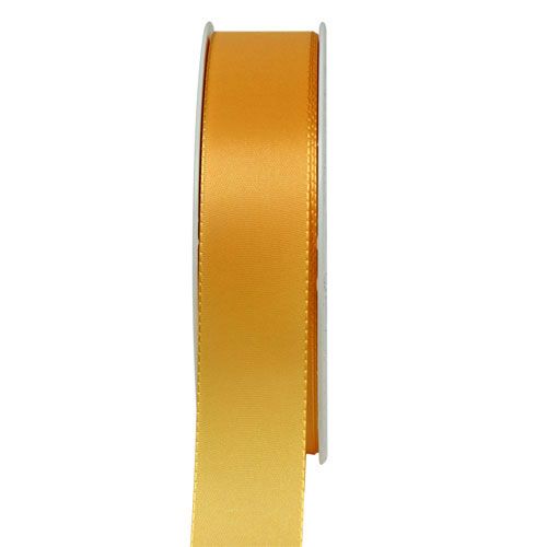 Floristik24 Ruban cadeau et décoration 25mm x 50m orange