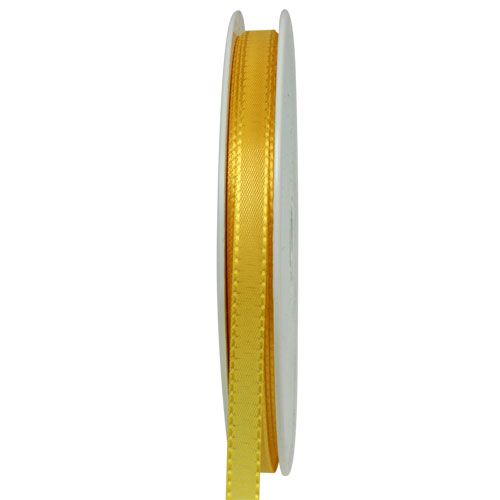 Article Ruban cadeau et décoration 10mm x 50m jaune