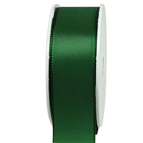 Floristik24 Ruban cadeau et décoration 40mm x 50m vert foncé