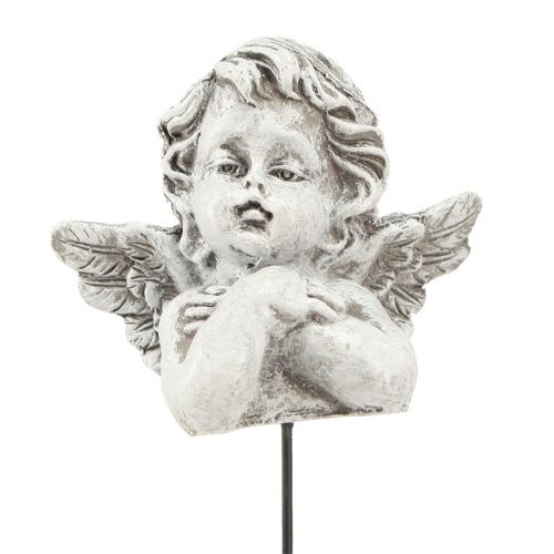 Article Décoration funéraire ange sur bâton décoration pour arrangement 5,5 cm 4 pcs