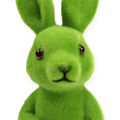 Floristik24 Déco lapin vert debout 20cm 4pcs.