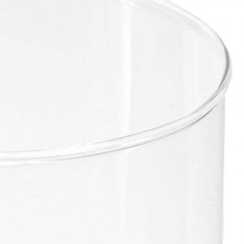 Floristik24 Grand vase en verre vase à fleurs conique verre 30cm Ø10,5cm