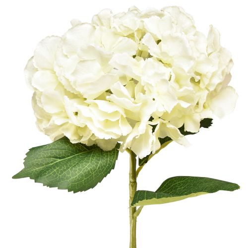 Hortensia artificiel Fleur décorative géante saumon Ø23cm L84cm