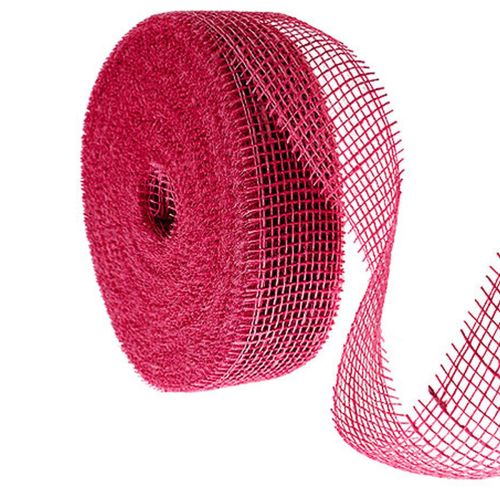Floristik24 Ruban de jute Erika 5 cm 40 m