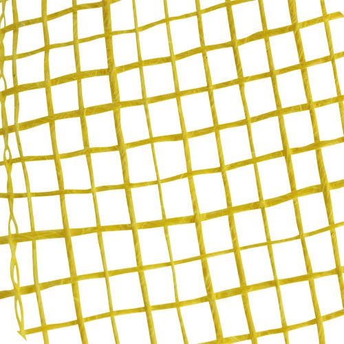 Ruban de jute jaune 5cm 40m