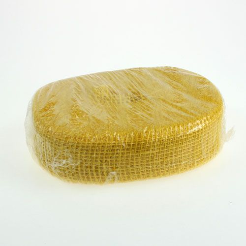 Article Ruban de jute jaune 5cm 40m