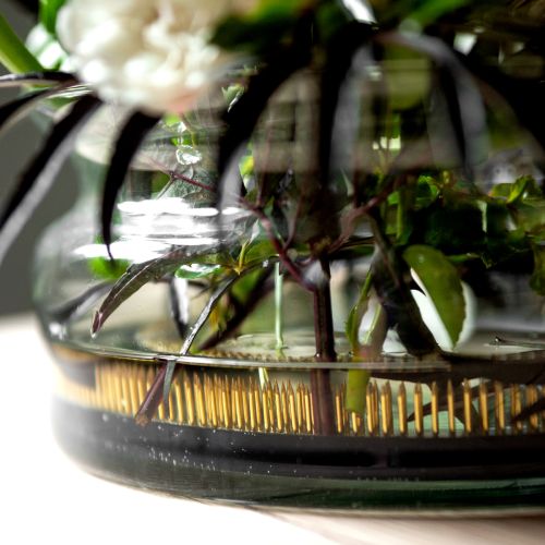 Article Anneau Kenzan à picots en laiton, rond, Ø200 mm