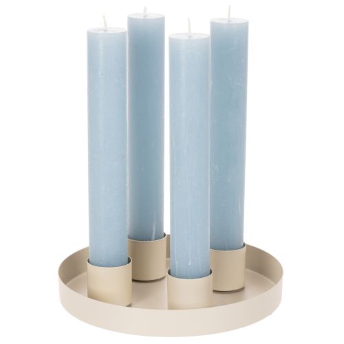 Supports magnétiques pour bougies coniques épaisses (4 cm), lot de 4 | Floristik24.be